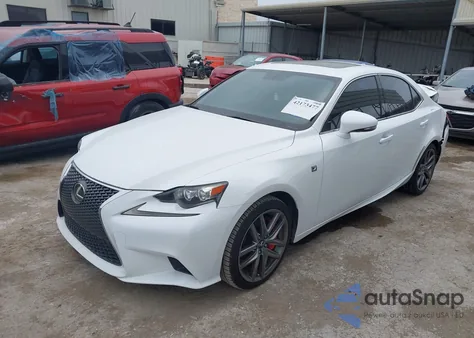 2016 Lexus Is 200T from USA, damaged, VIN JTHBA1D24G5007004